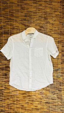Thom Aaron Linen Shirt XL European Grown Flax